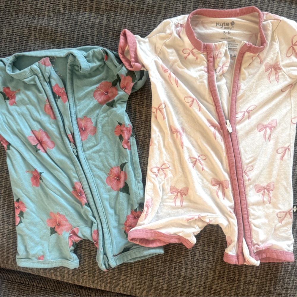 Kyte Baby Shortall Rompers